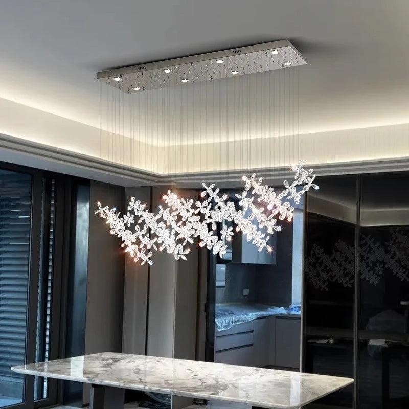 Lustre Auriane — Cristal LED pour Salle à Manger — vue 5