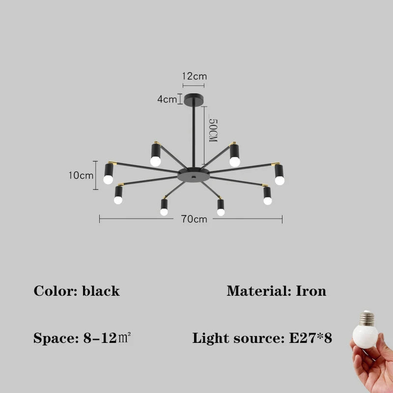 Lustre Ayloria — LED pour Chambre — vue 10