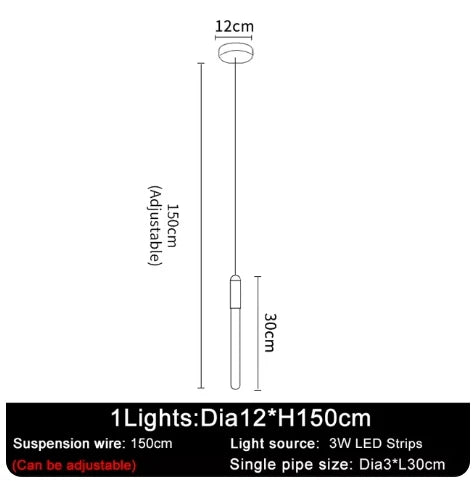 Lustre Maëloria — LED pour Escalier — vue 5