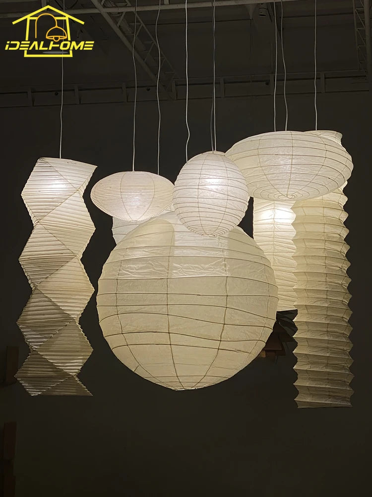 Suspension Nélya Nacre — LED Escalier