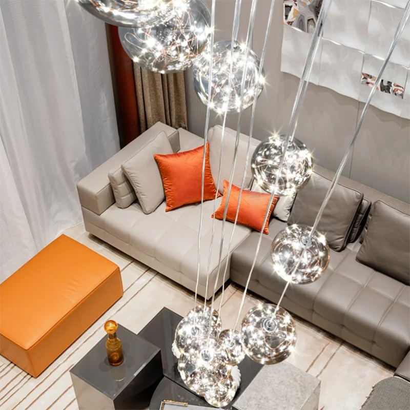 Lustre Éliane — LED pour Escalier — vue 3