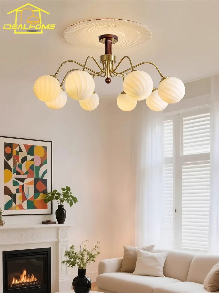 Lustre Oriane Épure — Verre LED