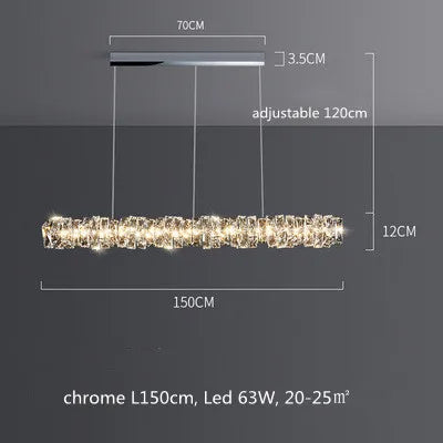 Suspension Isana — Cristal pour Salon — vue 7
