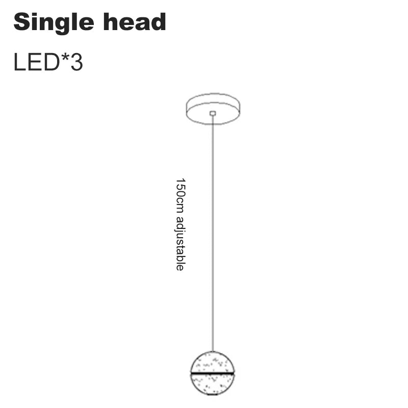 Lustre Lysdore — Cristal LED pour Escalier — vue 19