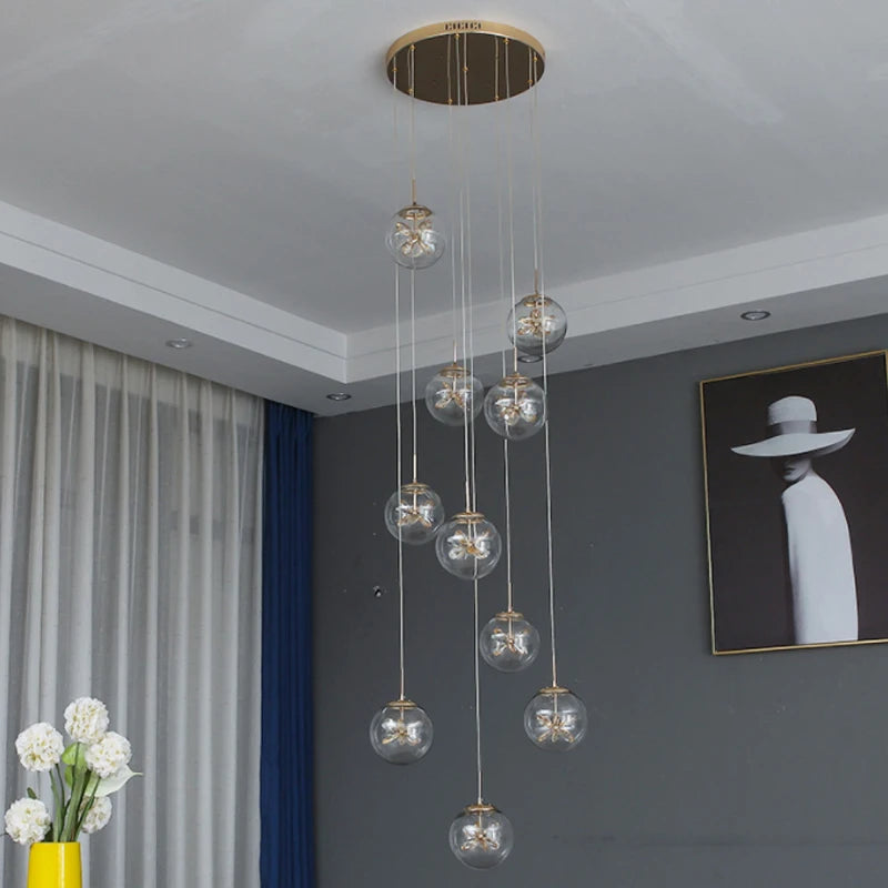 Lustre Avdore — Cristal LED pour Escalier — vue 5