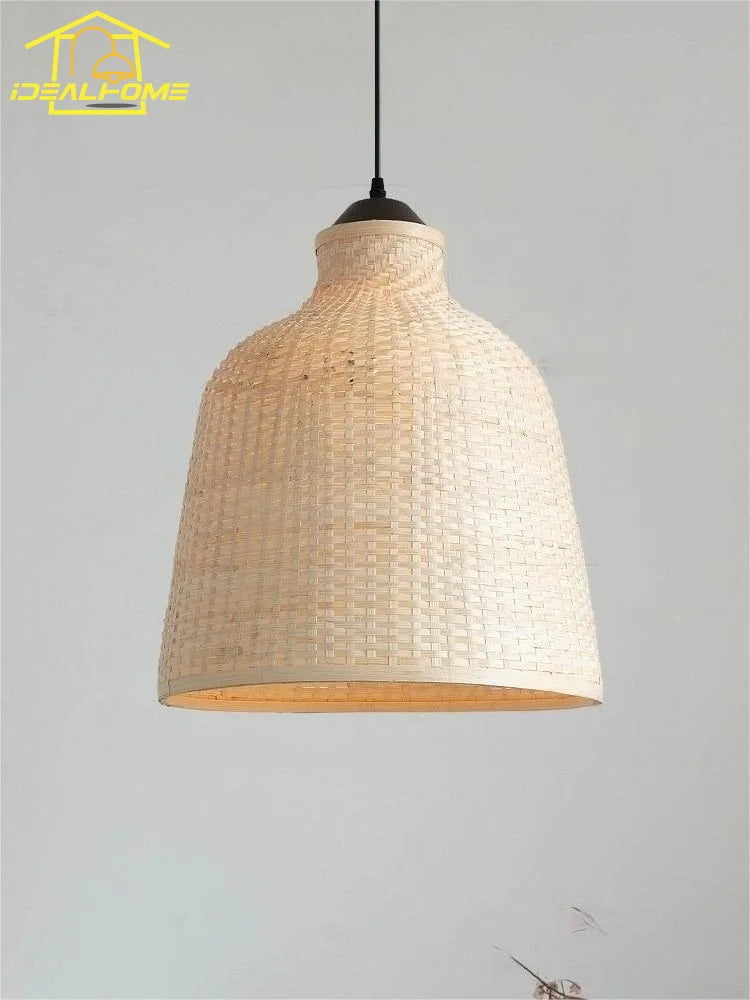 Suspension Eléane Nacre — Rotin LED