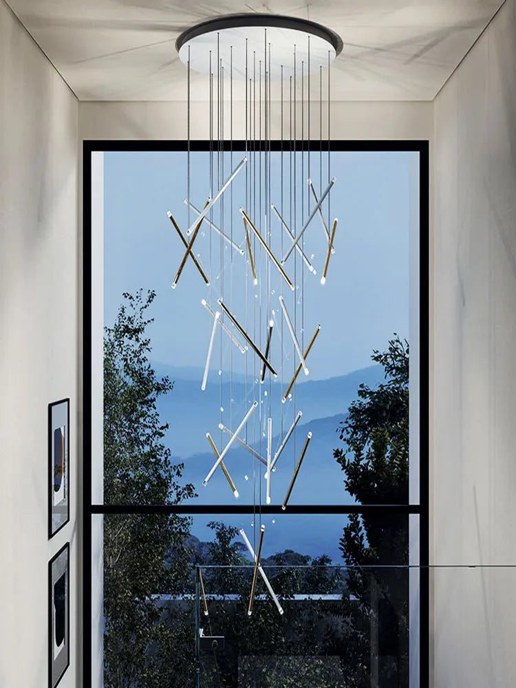 Lustre Elvdore — LED pour Escalier — vue 6