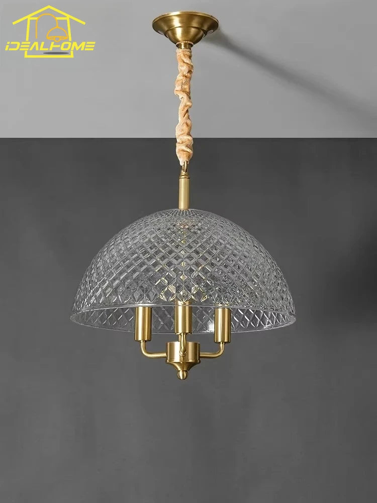 Lustre Lyséa Sillage — Verre LED