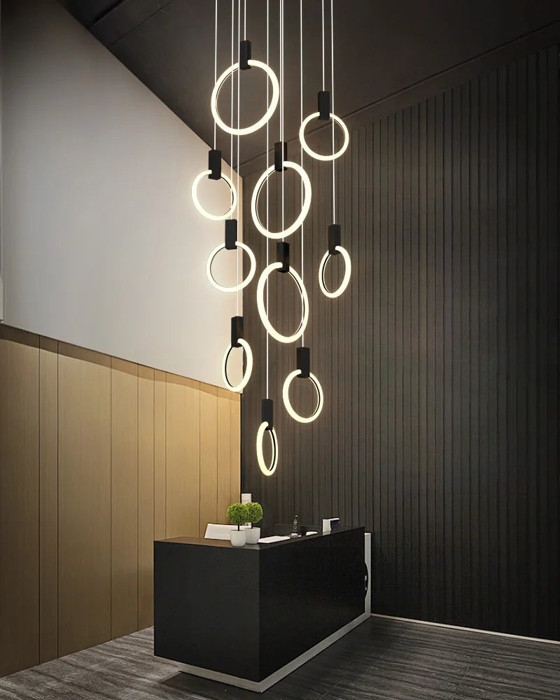 Lustre Veloria — LED pour Escalier — vue 2