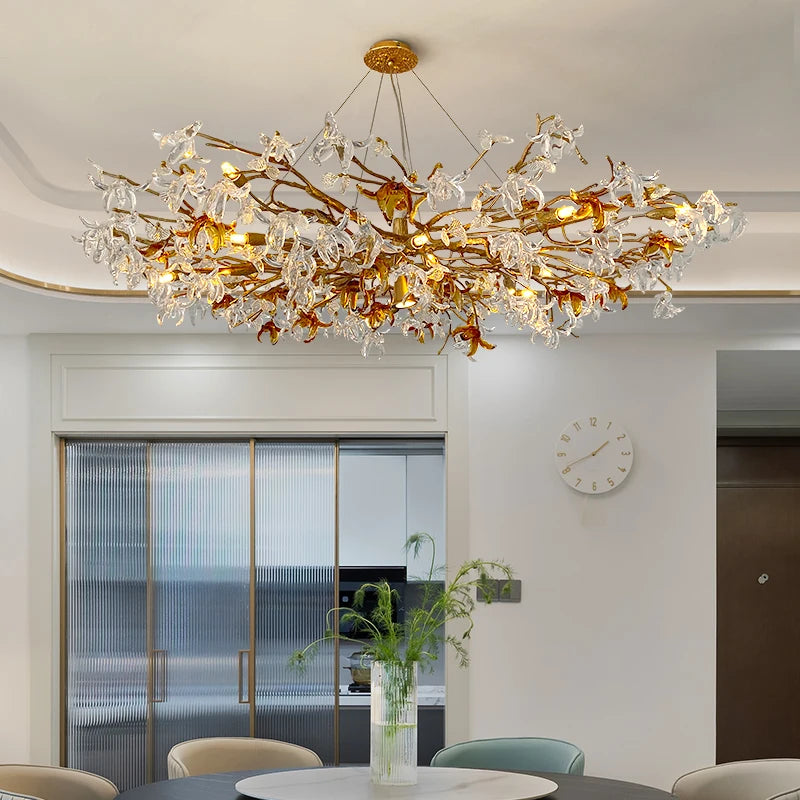 Lustre Céloria — Cristal pour Chambre