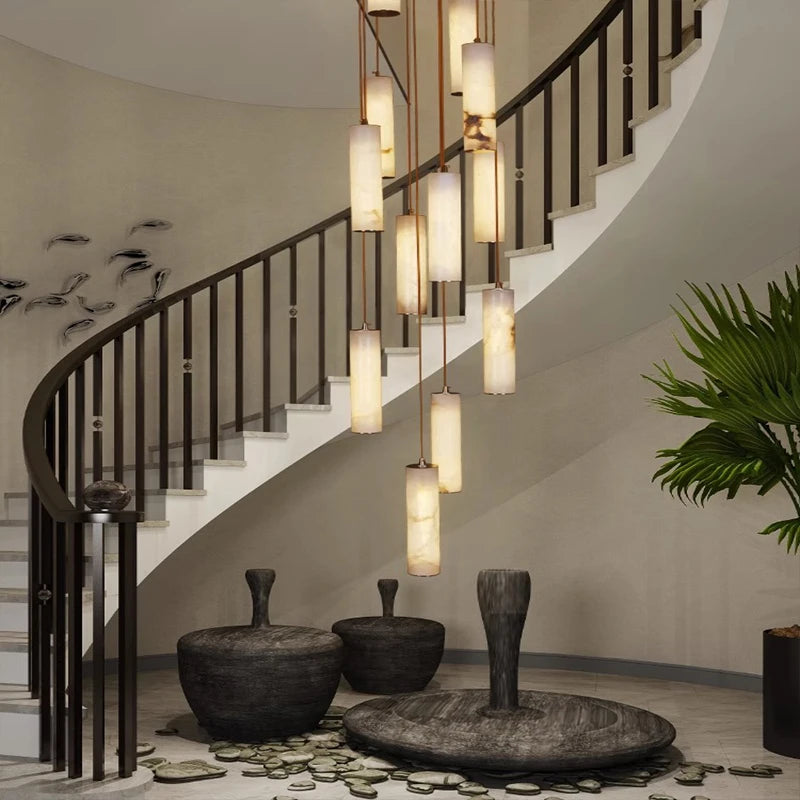 Lustre Thélana — LED pour Escalier — vue 2