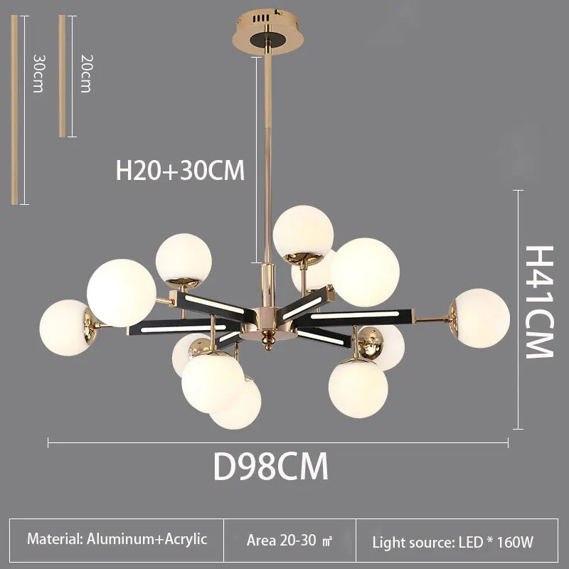 Lustre Ororia — LED pour Chambre — vue 4