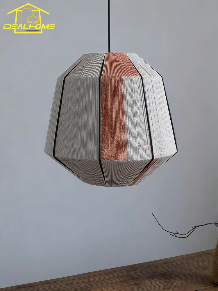 Suspension Althéa Halo — Rotin LED