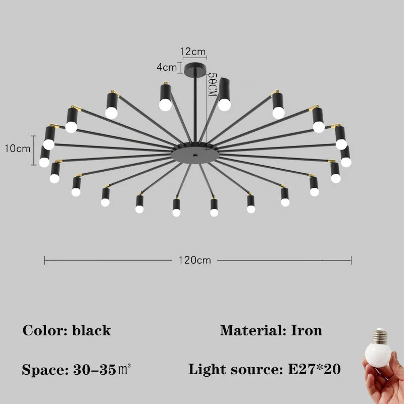 Lustre Ayloria — LED pour Chambre — vue 14