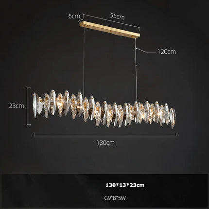 Suspension Soloria — Cristal LED pour Chambre — vue 5