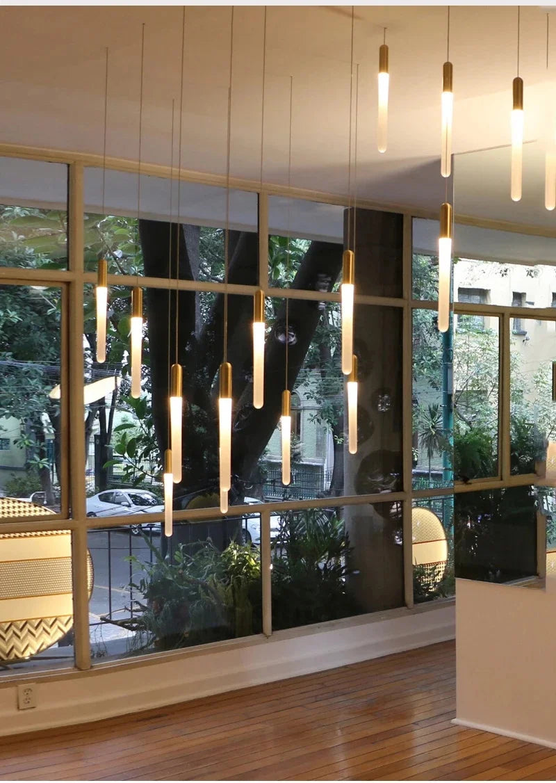 Lustre Maëloria — LED pour Escalier