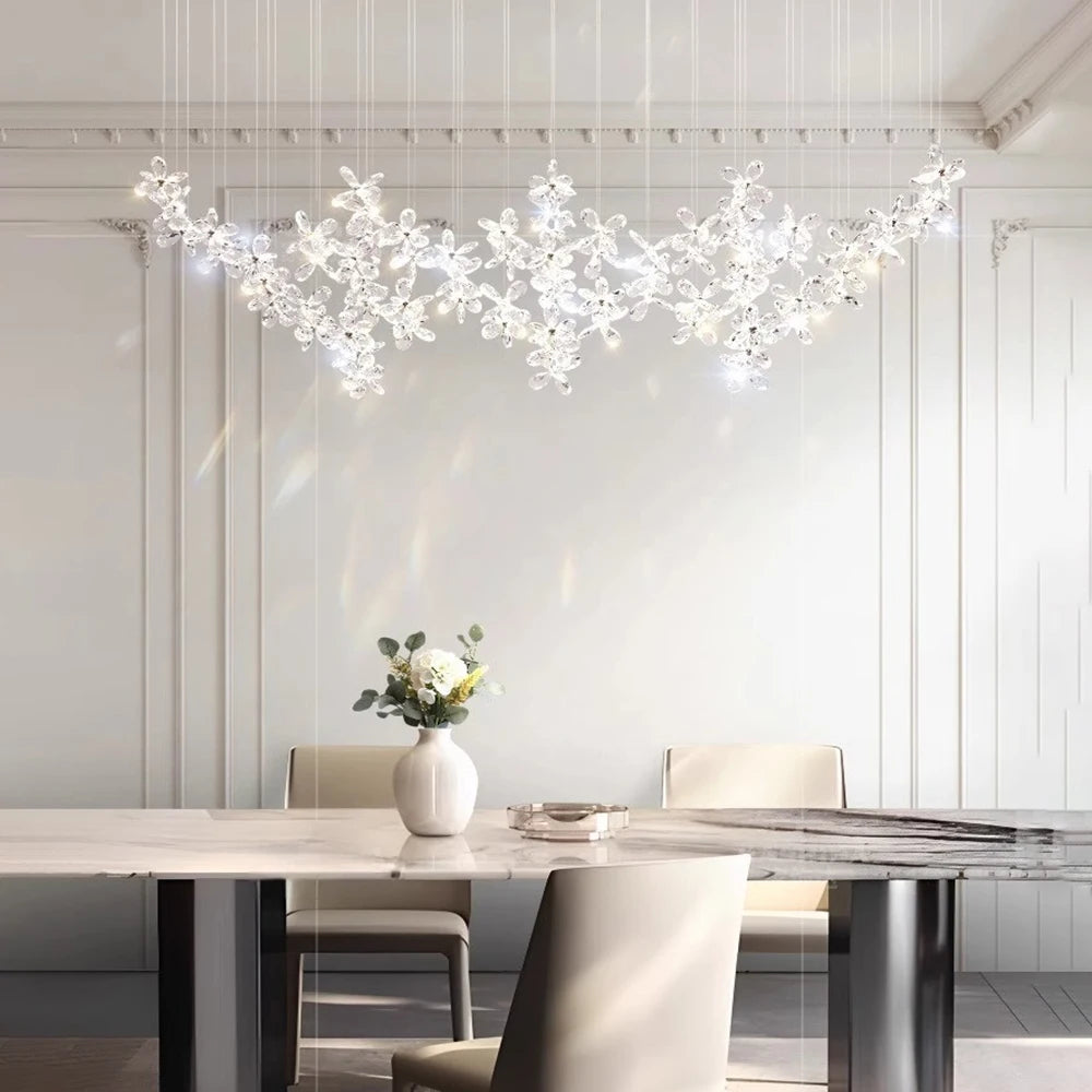 Lustre Auriane — Cristal LED pour Salle à Manger — vue 6