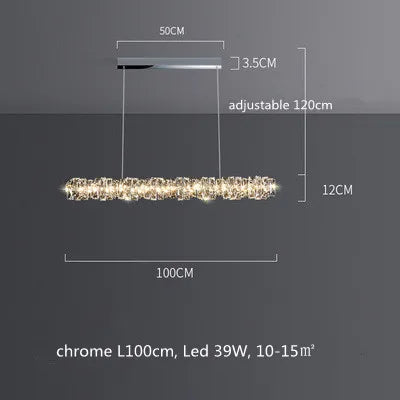 Suspension Isana — Cristal pour Salon — vue 8