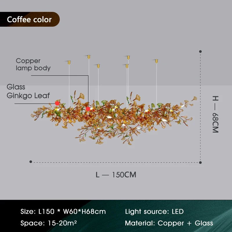 Suspension Lunoria — LED pour Salon — vue 12