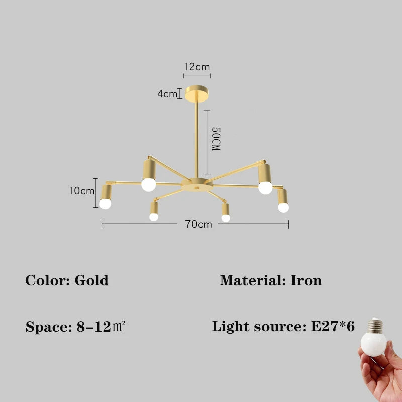 Lustre Ayloria — LED pour Chambre — vue 17