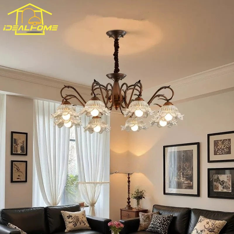 Lustre Nélya Horizon — Verre LED