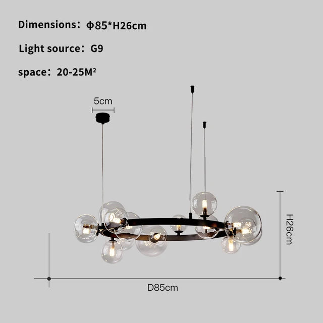 Suspension Lunana — LED pour Salle à Manger — vue 5