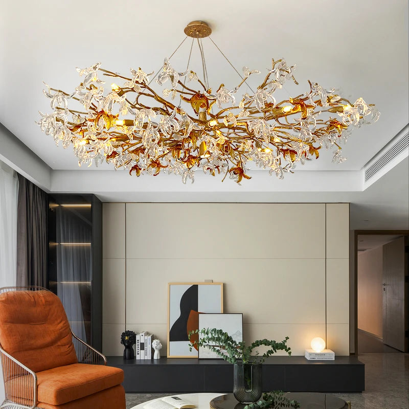 Lustre Céloria — Cristal pour Chambre — vue 2