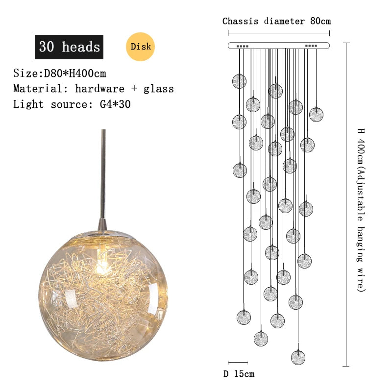 Lustre Noéldore — Cristal pour Chambre — vue 14