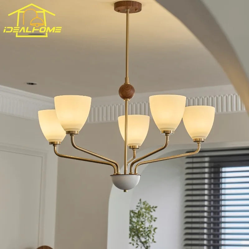 Lustre Aurélia Aube — Verre LED