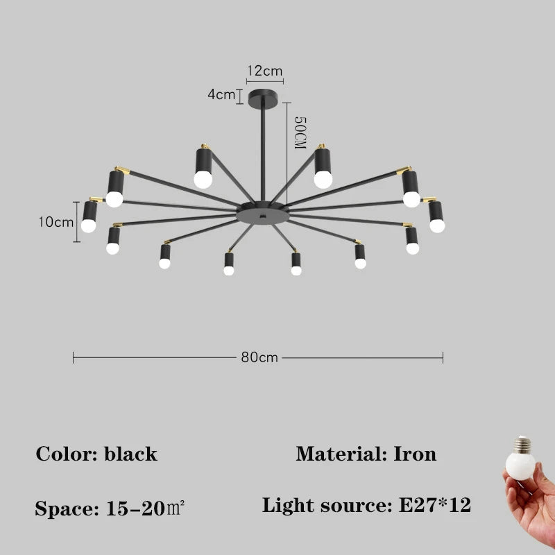 Lustre Ayloria — LED pour Chambre — vue 16