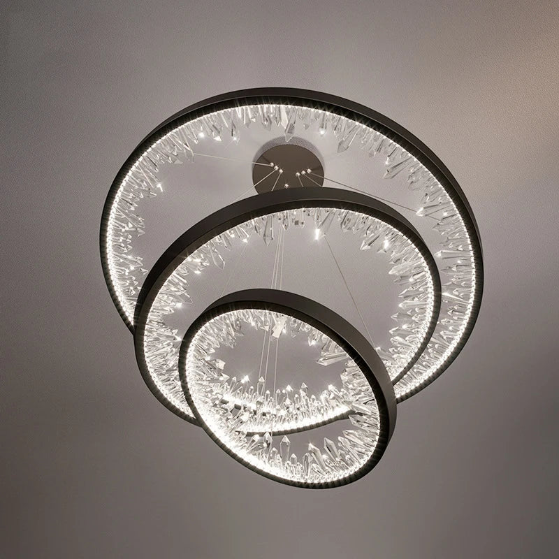 Lustre Noéloria — Cristal LED pour Escalier — vue 4