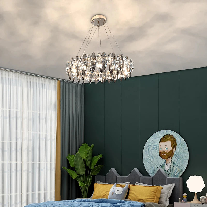 Suspension Soloria — Cristal LED pour Chambre — vue 3