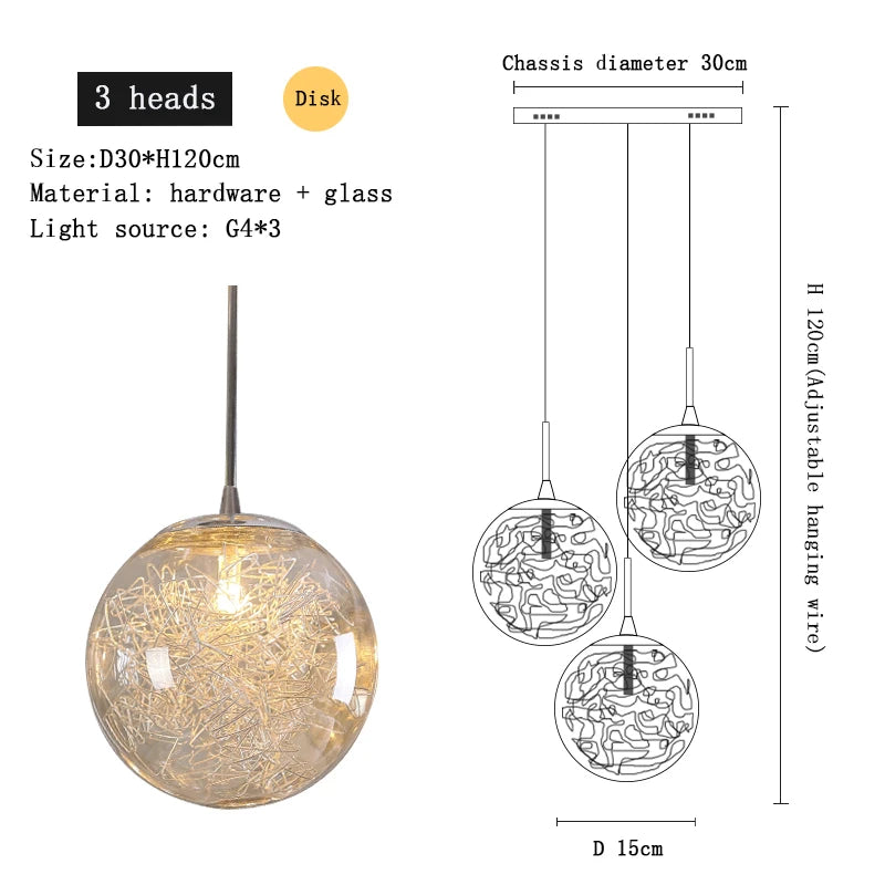 Lustre Noéldore — Cristal pour Chambre — vue 7