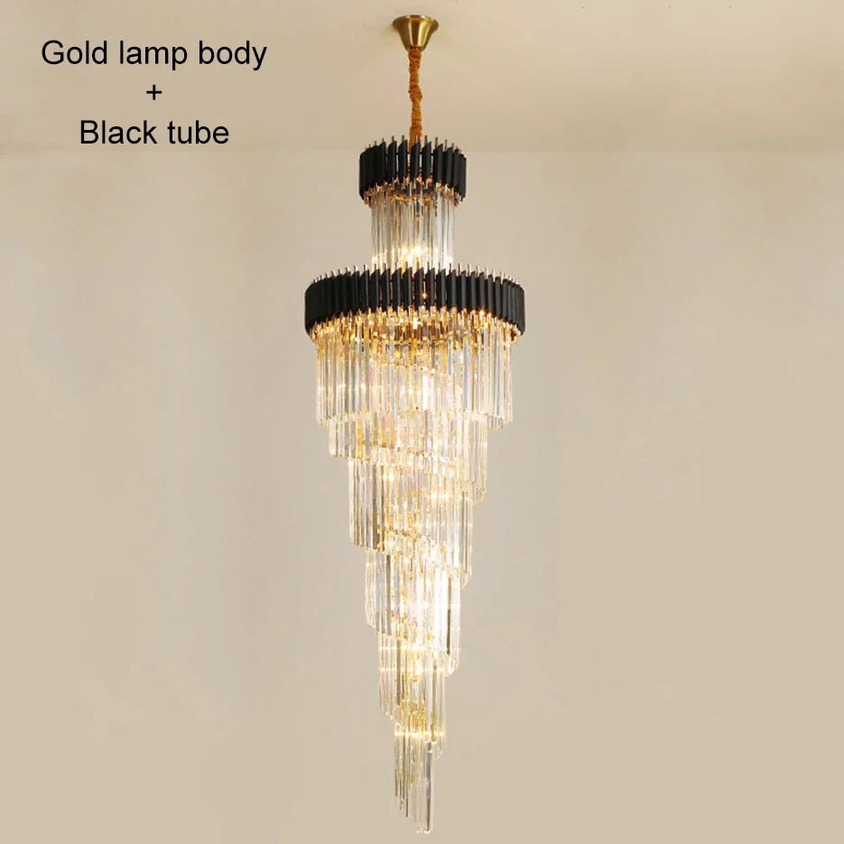 Lustre Adélana — Cristal LED pour Escalier — vue 7