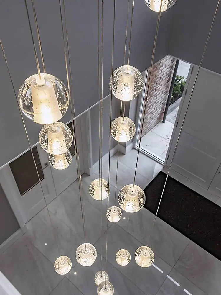 Lustre Lysdore — Cristal LED pour Escalier — vue 4