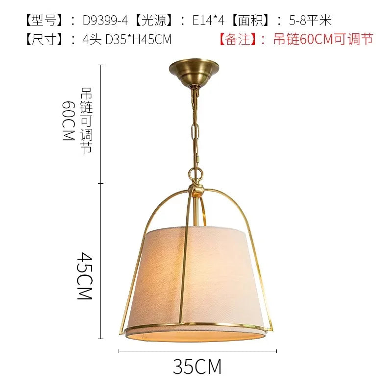 Suspension Elvara Rivage — LED Chambre
