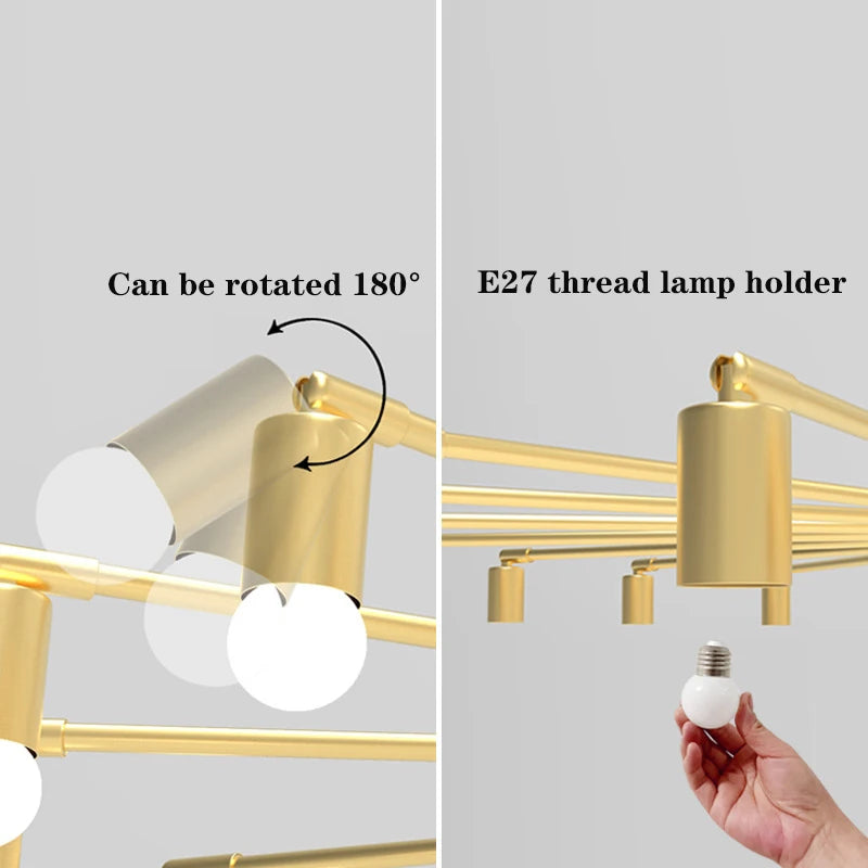 Lustre Ayloria — LED pour Chambre — vue 2