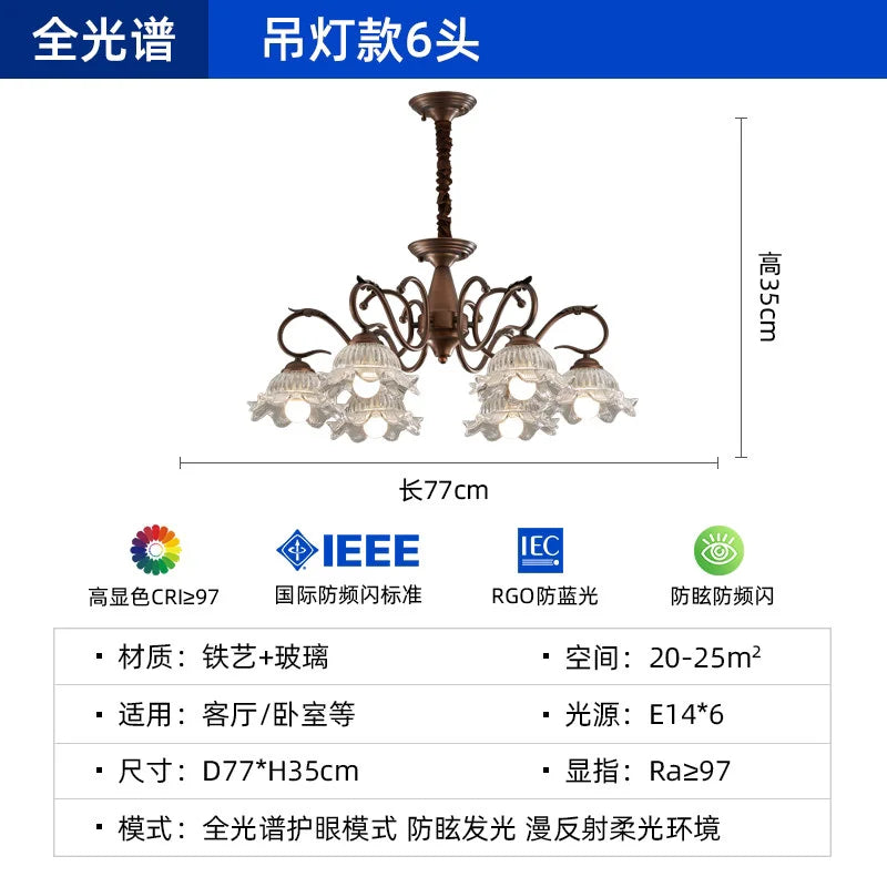 Lustre Nélya Horizon — Verre LED