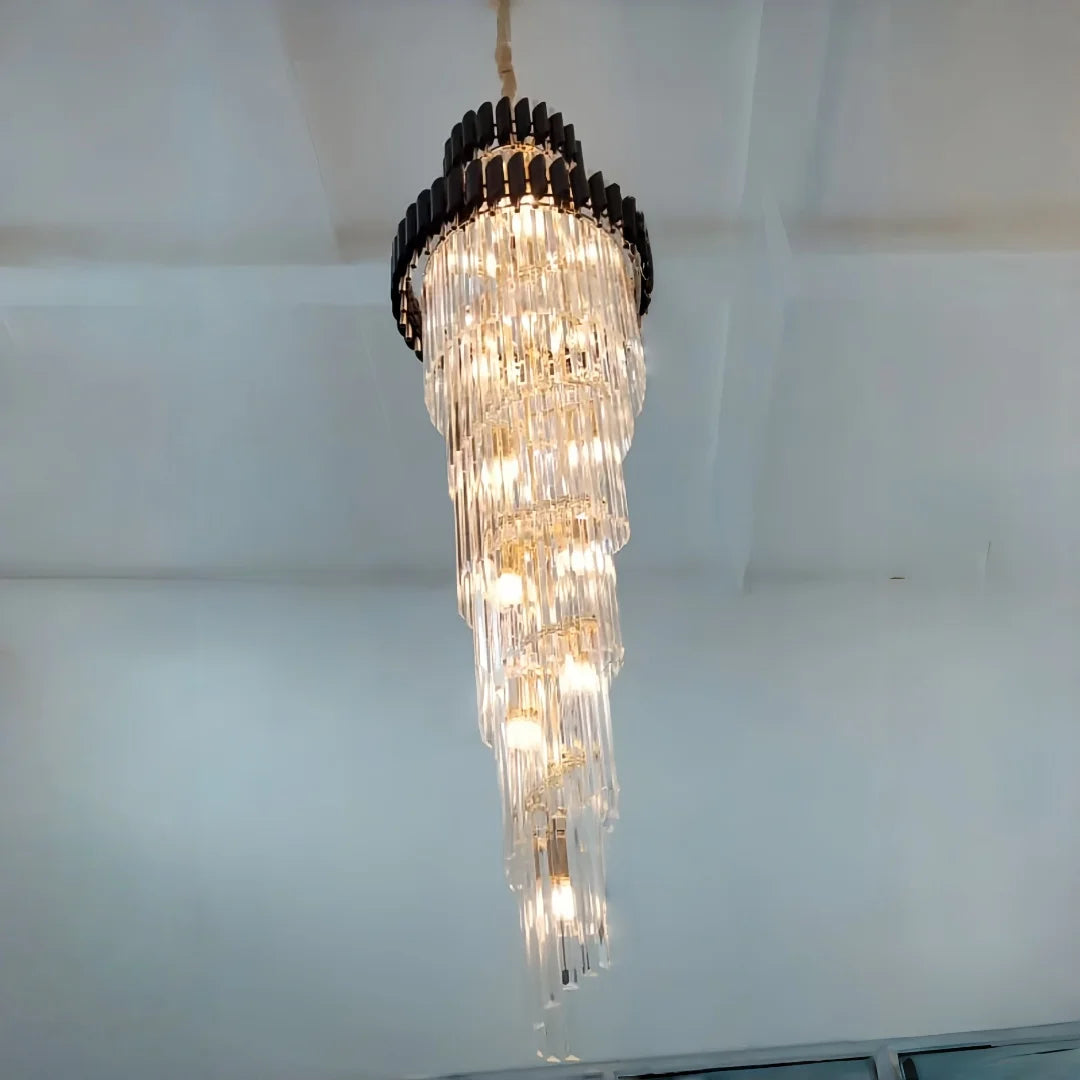 Lustre Adélana — Cristal LED pour Escalier — vue 2