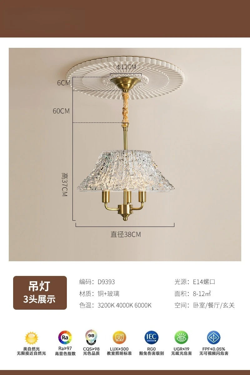 Lustre Vellora Éclat — Cristal LED