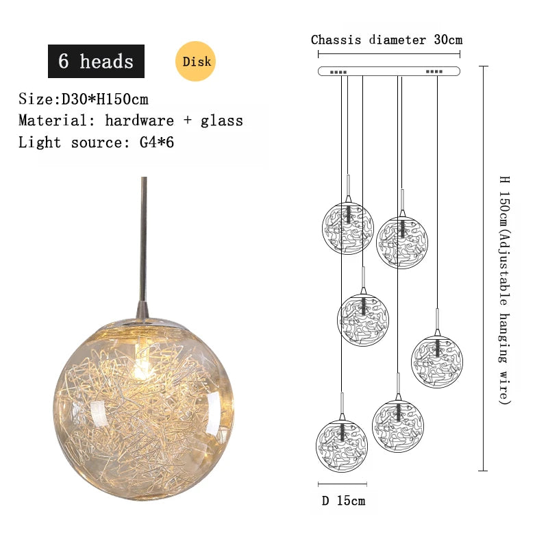 Lustre Noéldore — Cristal pour Chambre — vue 11