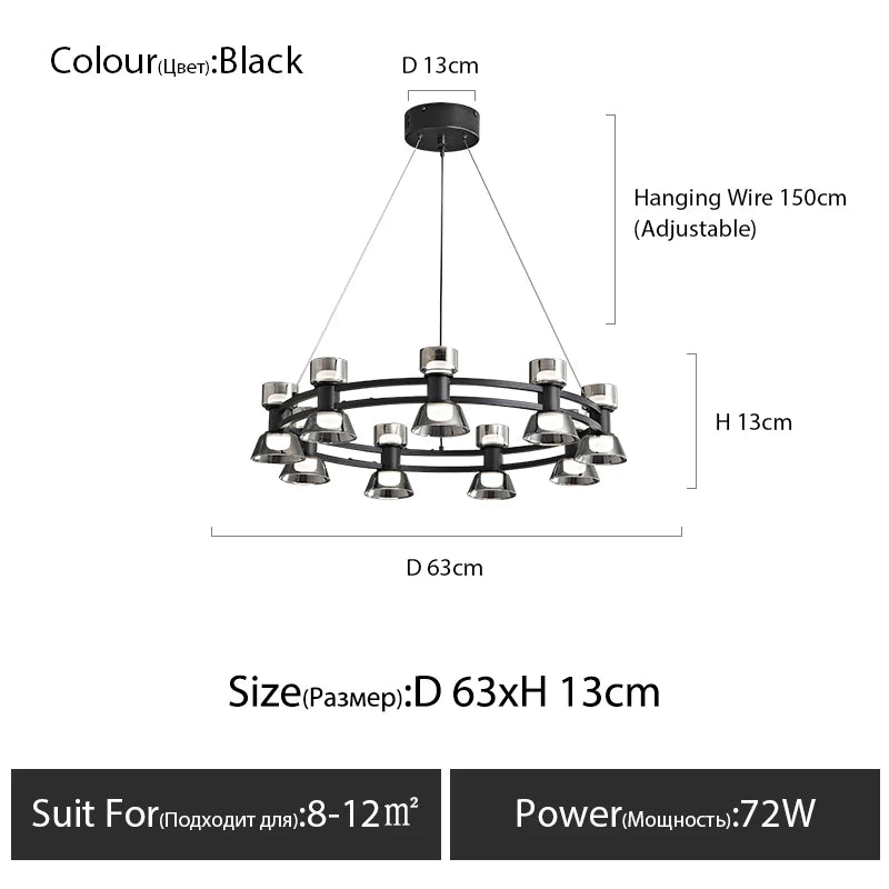 Suspension Cyana — Cuivre pour Chambre — vue 6