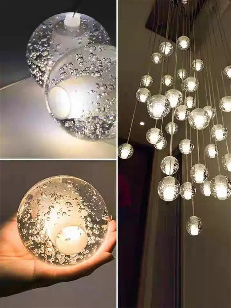 Lustre Lysdore — Cristal LED pour Escalier — vue 6