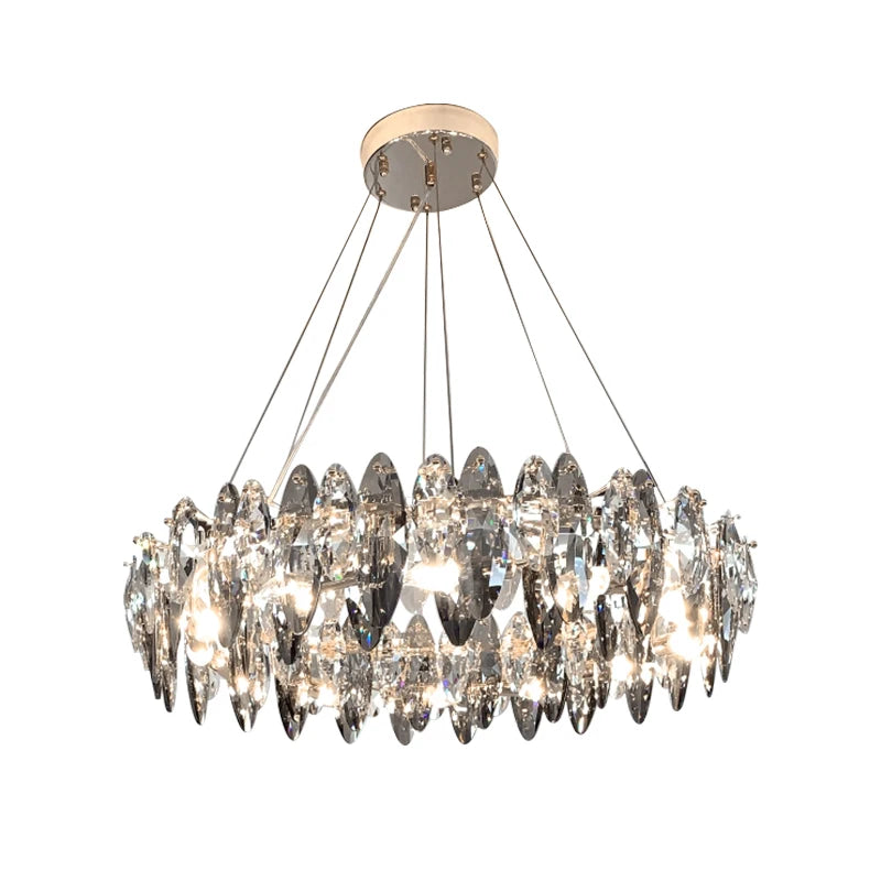 Suspension cristal K9 LED pour chambre, cuisine et entrée – vue 2