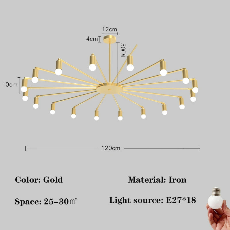 Lustre Ayloria — LED pour Chambre — vue 7
