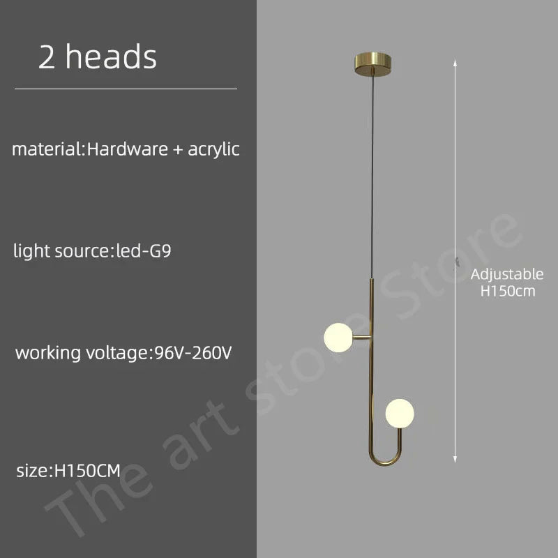 Suspension Ambroria — LED pour Escalier — vue 14