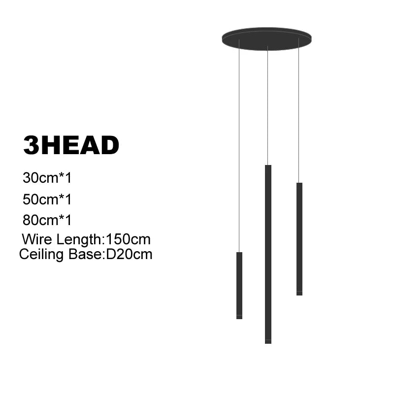 Lustre Néldore — LED pour Escalier — vue 15